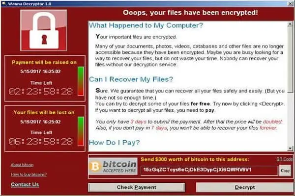 Virus WannaCry